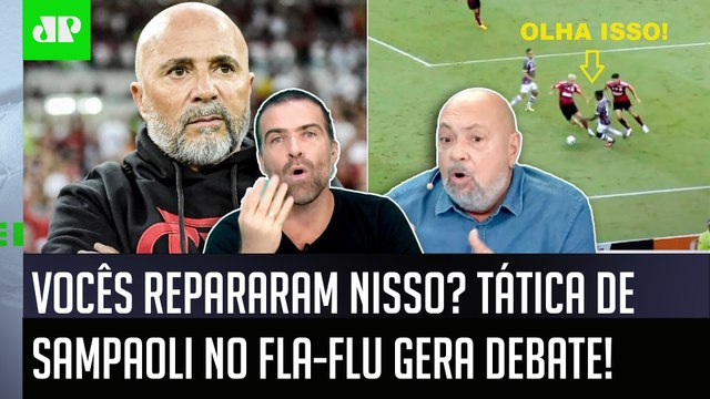 É SÓ VER! É UM EXAGERO VOCÊ FALAR ISSO! O Flamengo contra o Fluminense foi... DEBATE FERVE!
