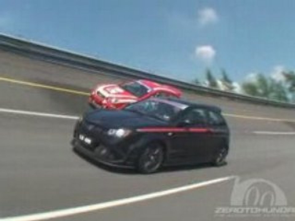 R3 Satria Neo Street and Race in Proton's Test Circuit