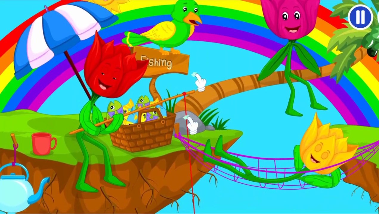 The Tulip Song | Tulip Flower Song for Kids
