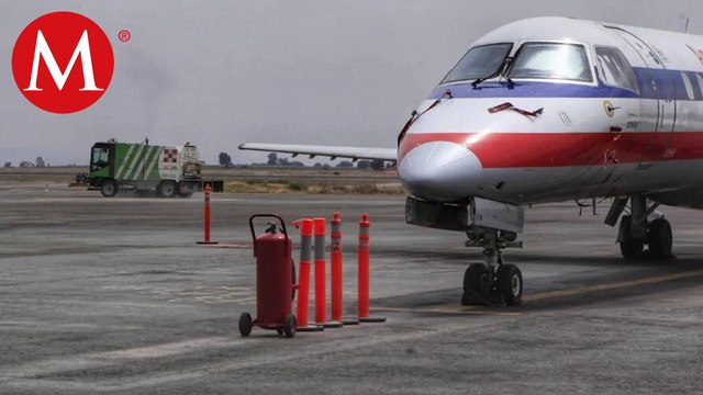 Aeropuerto de Puebla reanuda operaciones tras 14 horas de cierre por caída de ceniza