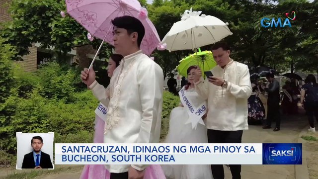 Santacruzan, idinaos ng mga Pinoy sa Bucheon, South Korea | Saksi
