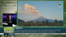 México se prepara para enfrentar la actividad volcánica del Popocatépetl