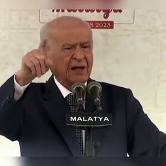 Bahçeli, Malatya'da 1800'ler Amerika tarihinden bahsetti: Jesse James bir Amerikan kovboyudur