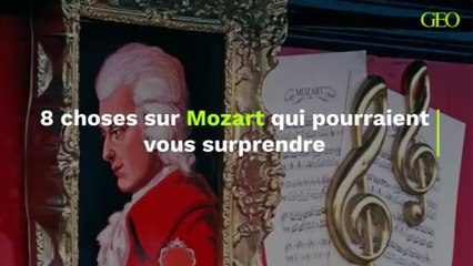 8 choses sur Mozart qui pourraient vous surprendre