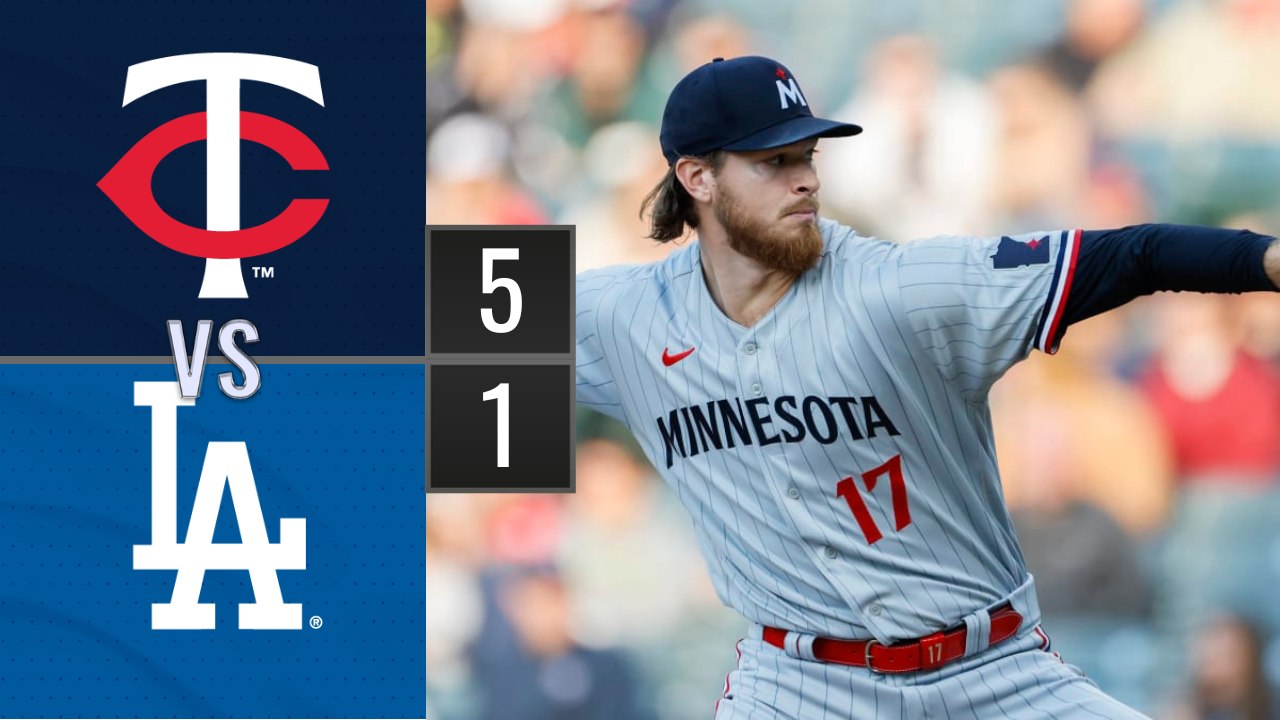 Resumen Mellizos de Minnesota vs Dodgers de Los Ángeles | MLB 16-05-2023