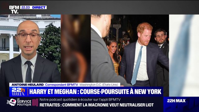 Une catastrophe évitée de justesse , Harry et Meghan pourchassés par des paparazzis à New York