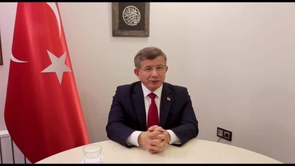 Ahmet Davutoğlu: "Bu Bir Seçim Değil, Bir Referandumdur.