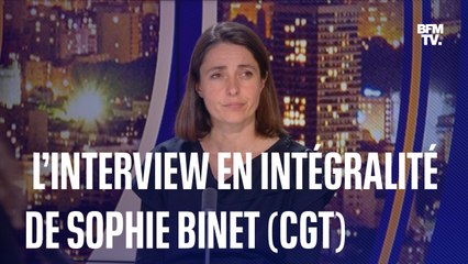 L’interview en intégralité de Sophie Binet (CGT)
