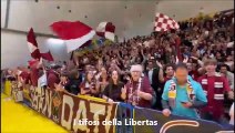 I tifosi della Libertas a Piombino per gara 2 con Desio (Video Novi)