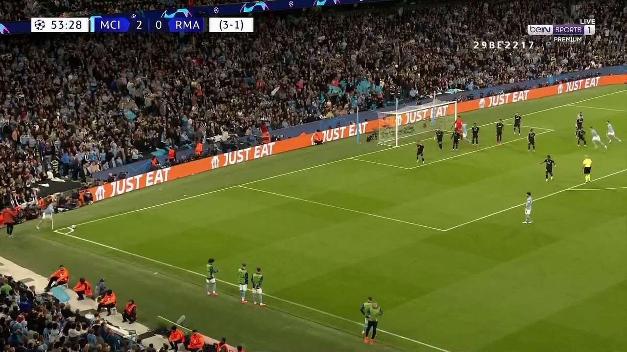 الشوط الثاني مباراة مان سيتي وريال مدريد اياب نصف نهائي دوري ابطال اوربا 17-5-2023