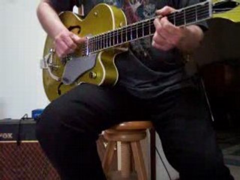 Gretsch Brian Setzer Hot Rod (fingerpicking)