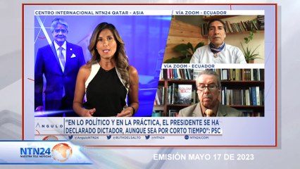 l presidente de Ecuador, Guillermo Lasso, disolvió La Asamblea Nacional