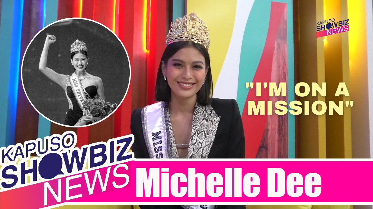 Kapuso Showbiz News: Michelle Dee, hindi nagdudang kayang makamit ang Miss Universe PH crown