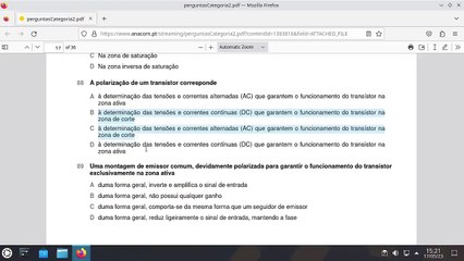 Preparação para o exame de radioamador de categoria 2 - Parte 4