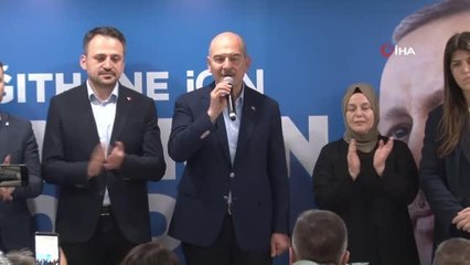 İçişleri Bakanı Soylu: "Sonucu, Amerika'dan Avrupa'dan üflenen rüzgarlar değil, milletin iradesi belirliyor"