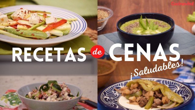 ¿No sabes qué cenar? Checa estas recetas de cenas saludables y deliciosas