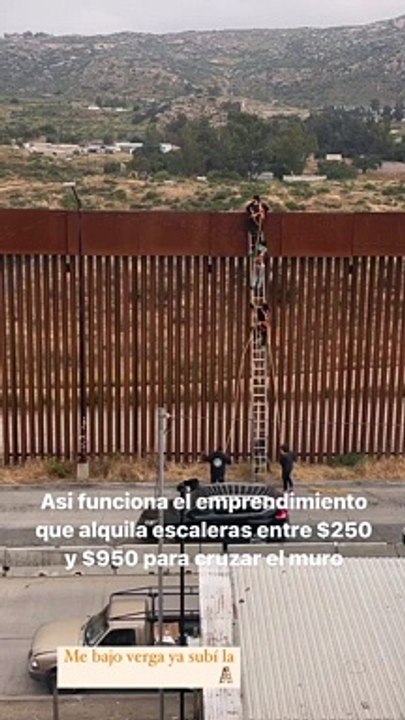 Peligroso muro fronterizo Estados Unidos-México