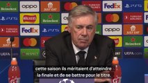 Demies - Ancelotti : “City méritait de gagner”