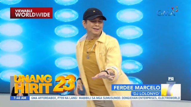 Amazing Lolo dancer na si ‘DJ Lolonyo,’ LIVE sa UH Stage | Unang Hirit