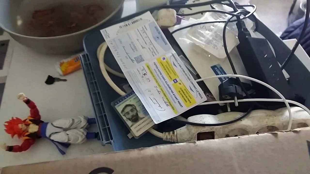 Début déballage