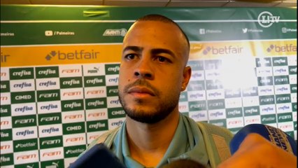 Mayke destaca virada de chave do Palmeiras para clássico contra o Santos, mas avisa: ‘Não termina aqui’