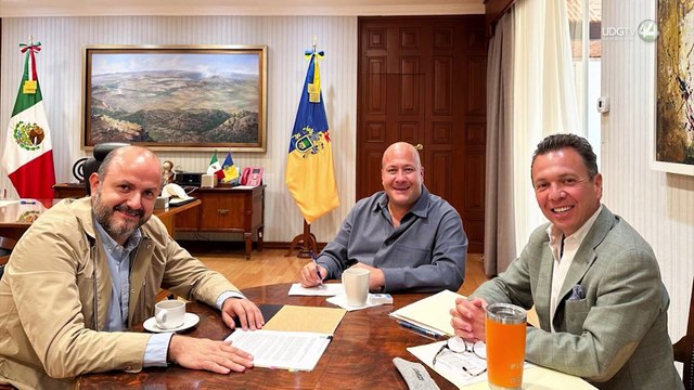 Rector de la UdeG y el gobernador abordan tema de recursos para eventos culturales