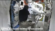 Time-Lapse Shows NASA Spacewalkers Installing And Deploying A New Solar Array