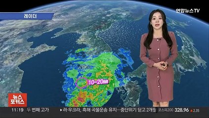 [날씨톡톡] 더위 식혀줄 비 소식…제주 산간 100㎜↑ 많은 비