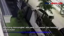 CCTV Rekam saat Komplotan Pencuri Mobil Beraksi di Tanjung Priok