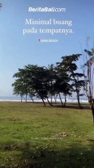 2 kon*om bekas pakai ditemukan pengunjung di kawasan Pantai Saba, Gianyar, Kamis (18/5) pagi ini.