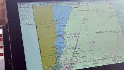 Gemide ecdis harita kullanmak