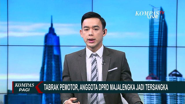 Anggota DPRD Majalengka yang Tabrak Pemotor Resmi Ditetapkan Jadi Tersangka!