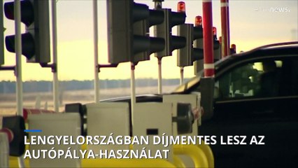 Lengyelországban díjmentes lesz az autópálya-használat