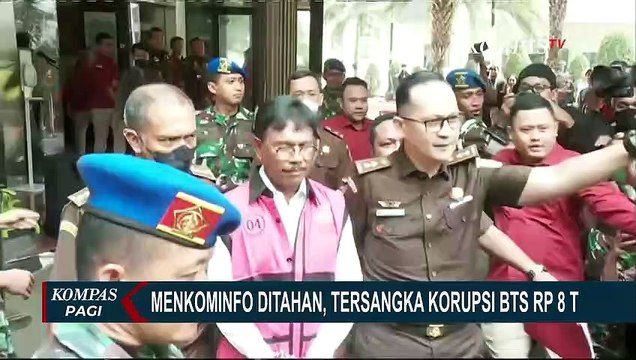 Menkominfo Johnny G Plate Tersangka Korupsi Proyek BTS, Negara Rugi Rp8,03 Triliun!