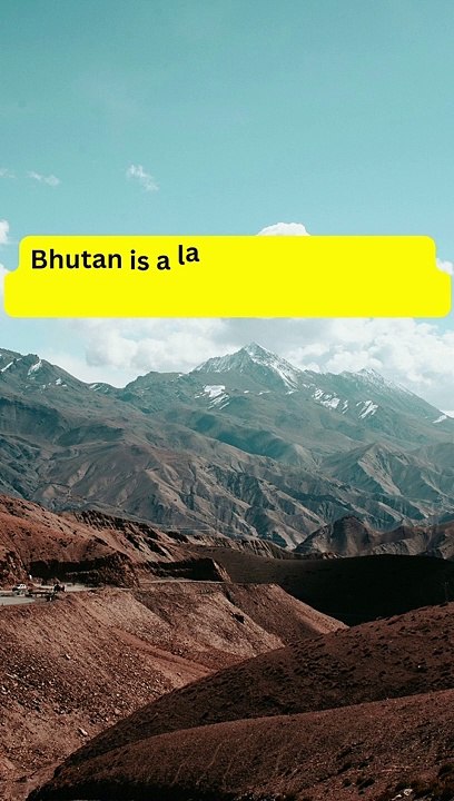 Bhutan Country Amazing Facts | Interesting Facts Of Bhutan Part 1 #shorts #viral
