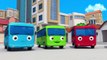 Ten Little Buses - From Wheels On The Bus - Little Baby Bum - Nursery Rhymes for Kids