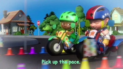 Bike Race Song - Shopping Cart Song Sequel  - Learn with Cody from CoComelon!