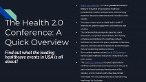 Role Of Media In Prevention Of Healthcare Fraud– A Review By Health 2.0 Conference