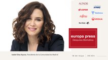 Desayuno Informativo Europa Press con la presidenta de la Comunidad de Madrid, Isabel Díaz Ayuso