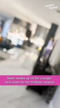 Sister Surprises Twin Siblings On Their Birthday || Heartsome