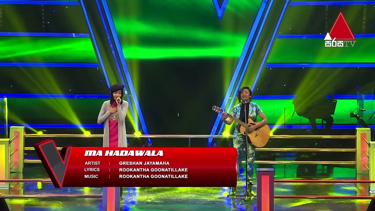 Jithmi  vs Rebeccah | Ma Handawala (මා හඬවලා) |  Battle Rounds | The Voice Sri Lanka
