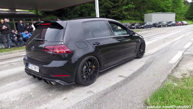 BEST OF Wörthersee 2023 - Burnouts, Flames & Bangs, Turbo Sounds, Launches, Police