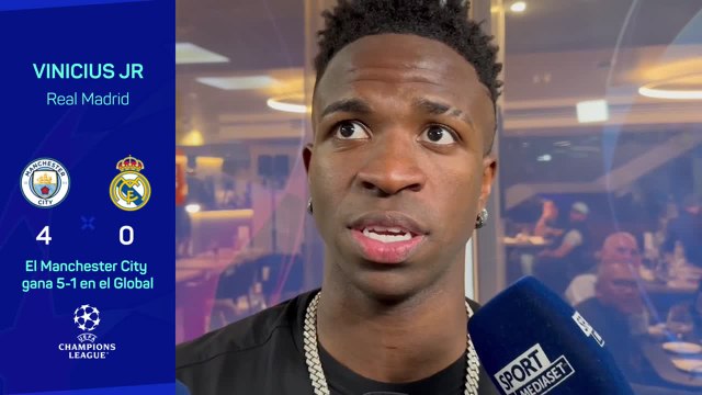 MANCHESTER CITY 4 - REAL MADRID 0 | VINICIUS en zona mixta | Diario AS