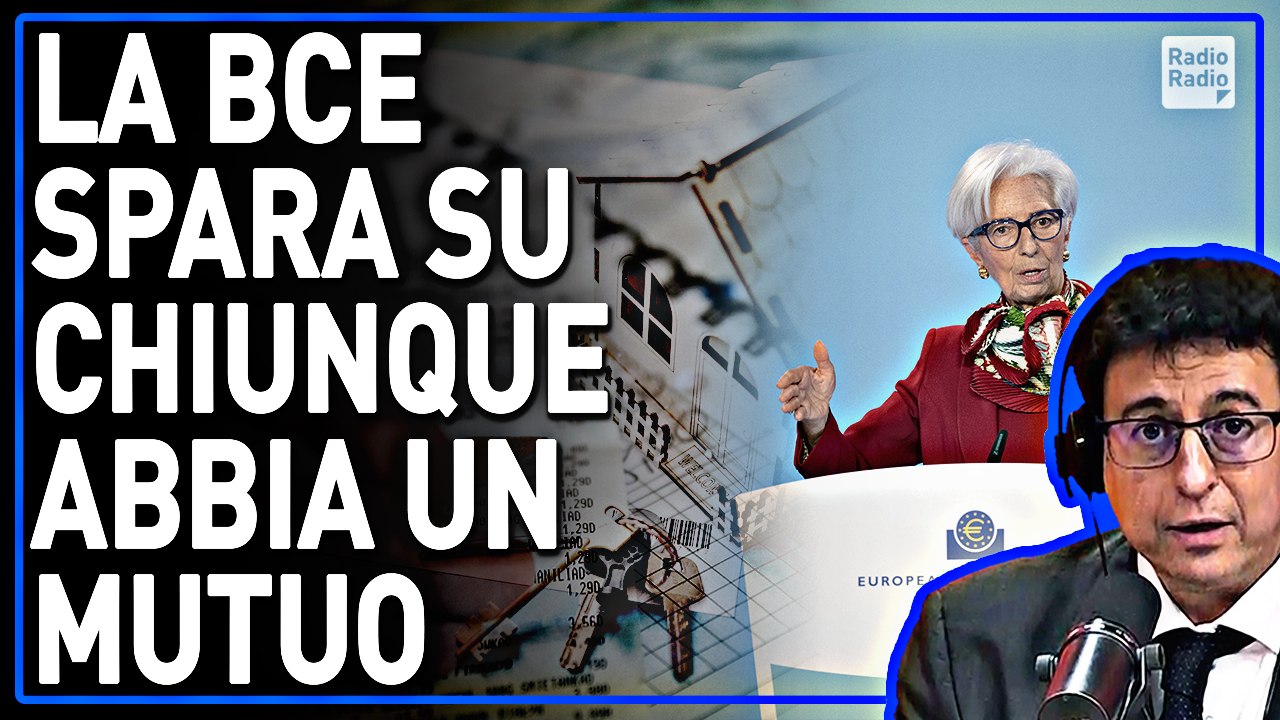 Se avete un mutuo non vi resta che sperare: attenzione alla pessima decisione della BCE sui tassi