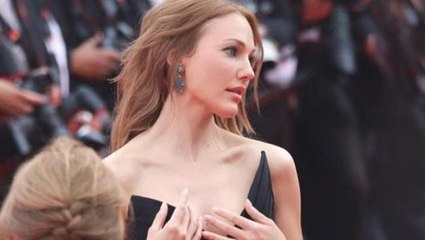 Cannes Film Festivali'nden Meryem Uzerli geçti! Zarafetiyle herkesi büyüledi