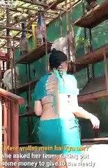 Bohot paseena aa raha hai... aaj main jaldi uthi hoon, chhe baje"says Urfi Javed as...