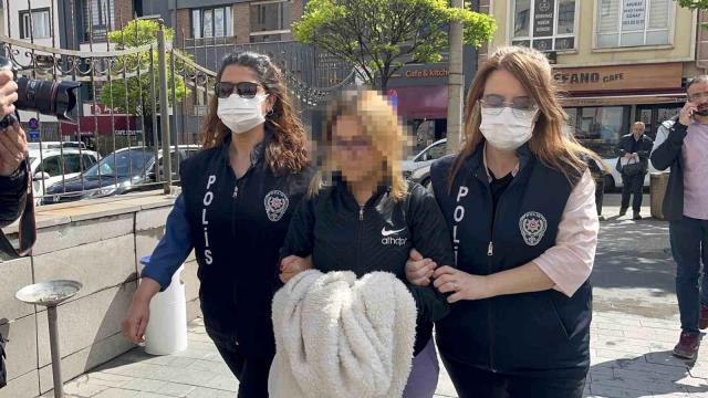 Depremzedelere hakaret eden kadın bu kez 'Cumhurbaşkanı'na hakaret' suçundan gözaltına alındı