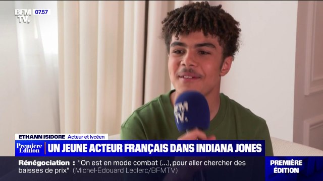 Ethann Isidore, le jeune acteur français qui joue dans Indiana Jones