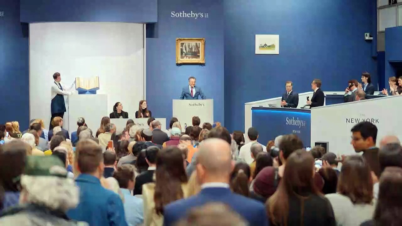 Hebräische Bibel für Rekordpreis von 35 Millionen Euro versteigert