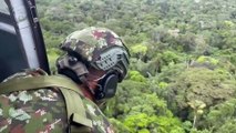 Encontrados con vida tres niños y un bebé desaparecidos hace 17 días en la selva de Colombia